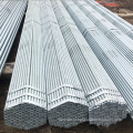 Parede fina de 4 polegadas famosa famosa galvanizada aço carbono Erw tubos sgp-gi polishol s355jr s235jr hot dip galvanized aço tubo redondo